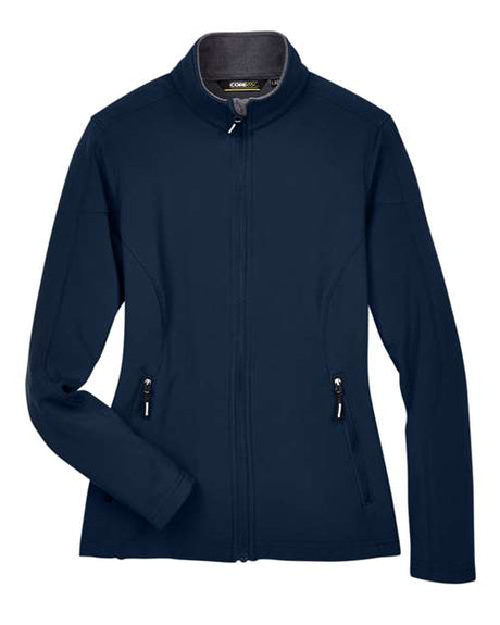 CORE365 Women's Cruise Two-Layer Fleece Bonded Soft Shell Jacket