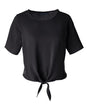 Devon & Jones Women's Perfect Fit Tie Front Blouse