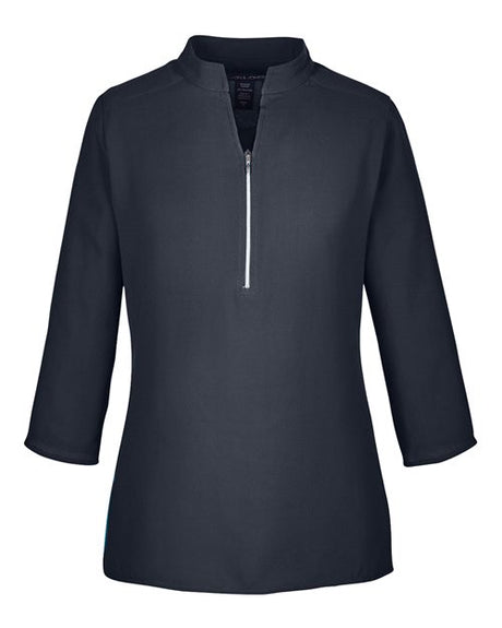 Devon & Jones Women's Perfect Fit™ Three-Quarter Sleeve Crepe Tunic