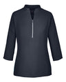 Devon & Jones Women's Perfect Fit™ Three-Quarter Sleeve Crepe Tunic