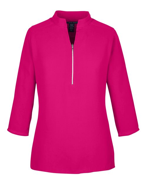 Devon & Jones Women's Perfect Fit™ Three-Quarter Sleeve Crepe Tunic