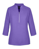 Devon & Jones Women's Perfect Fit™ Three-Quarter Sleeve Crepe Tunic