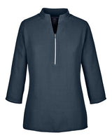 Devon & Jones Women's Perfect Fit™ Three-Quarter Sleeve Crepe Tunic