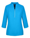 Devon & Jones Women's Perfect Fit™ Three-Quarter Sleeve Crepe Tunic