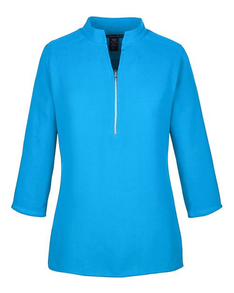 Devon & Jones Women's Perfect Fit™ Three-Quarter Sleeve Crepe Tunic