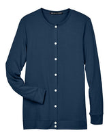 Devon & Jones Women's Perfect Fit Ribbon Cardigan