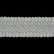 Bright White and Pear Sorbet Venise Lace Trim - 6"