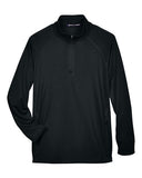 Devon & Jones Men's Stretch Tech-Shell Compass Quarter-Zip Pullover