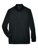 Devon & Jones Men's Stretch Tech-Shell Compass Quarter-Zip Pullover