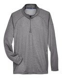 Devon & Jones Men's Stretch Tech-Shell Compass Quarter-Zip Pullover