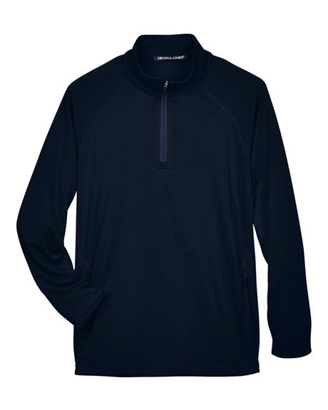 Devon & Jones Men's Stretch Tech-Shell Compass Quarter-Zip Pullover