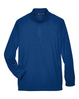 Devon & Jones Men's Stretch Tech-Shell Compass Quarter-Zip Pullover