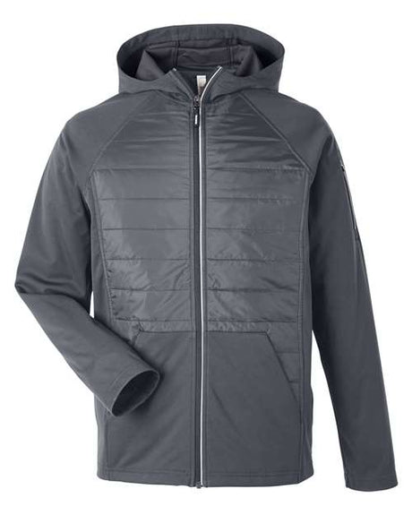 CORE365 Unisex Techno Lite Hybrid Hooded Jacket