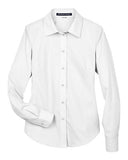 Women's Crown Collection Broadcloth Woven Dress Shirt