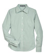Women's Crown Collection Banker Stripe Woven Dress Shirt