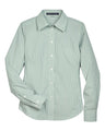 Women's Crown Collection Banker Stripe Woven Dress Shirt