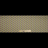 Yellow. Blue and Red Printed Stretch Cotton Sateen