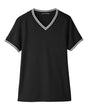 Women's CrownLux Performance Plaited Tipped V-Neck Shirt