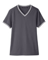 Women's CrownLux Performance Plaited Tipped V-Neck Shirt