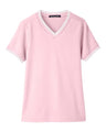 Women's CrownLux Performance Plaited Tipped V-Neck Shirt