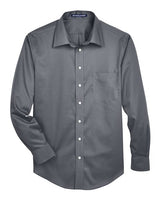 Devon & Jones Men's Tall Crown Collection Solid Stretch Twill Dress Shirt