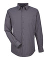Devon & Jones Men's CrownLux Performance Tonal Mini Check Woven Dress Shirt