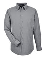 Devon & Jones Men's CrownLux Performance Tonal Mini Check Woven Dress Shirt