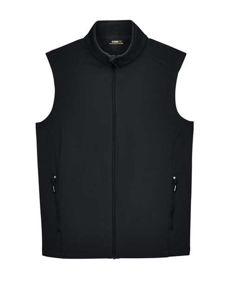 CORE365 Men's Cruise Two-Layer Fleece Bonded Soft Shell Vest