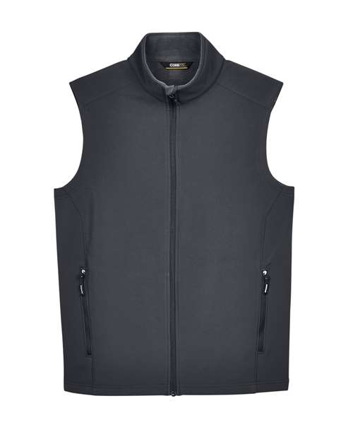 CORE365 Men's Cruise Two-Layer Fleece Bonded Soft Shell Vest