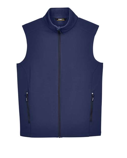 CORE365 Men's Cruise Two-Layer Fleece Bonded Soft Shell Vest