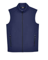 CORE365 Men's Cruise Two-Layer Fleece Bonded Soft Shell Vest