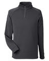 CORE365 Unisex Fusion ChromaSoft Fleece Quarter-Zip Pullover