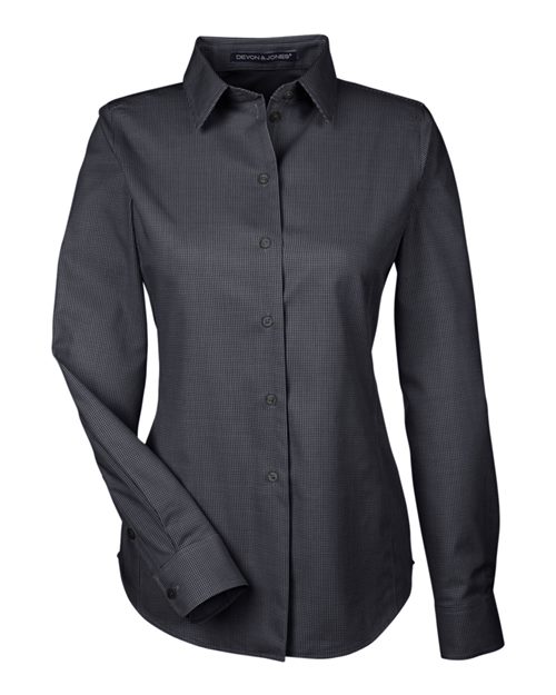 Women's Crown Collection Royal Dobby Woven Dress Shirt
