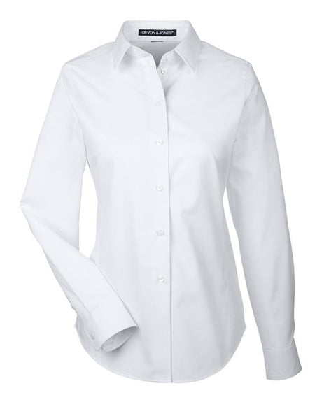 Women's Crown Collection Royal Dobby Woven Dress Shirt