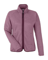 Women's Venture Heathered Stripe Full-Zip Jacket
