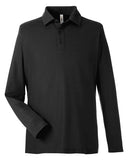 CORE365 Men's Fusion ChromaSoft Long Sleeve Pique Polo