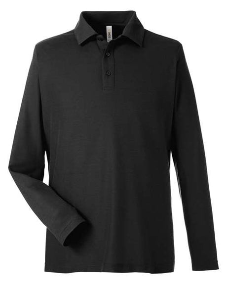 CORE365 Men's Fusion ChromaSoft Long Sleeve Pique Polo