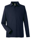 CORE365 Men's Fusion ChromaSoft Long Sleeve Pique Polo