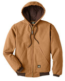 Men's Tall Highland Washed Cotton Duck Hooded Jacket