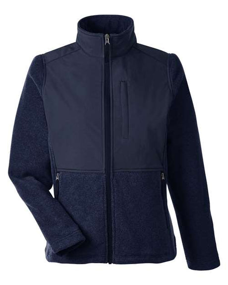 Women's Journey Summit Hybrid Full-Zip Fleece Jacket