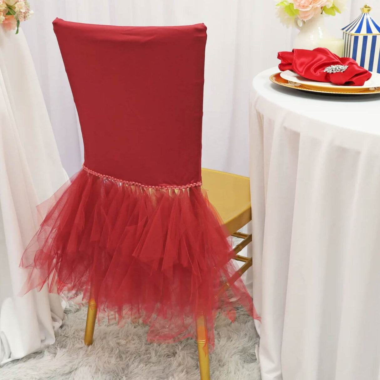 10 Piece Black Dust Cover Set for Chiavari Chairs Protective Polyester Chair Storage Sleeve