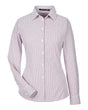 Devon & Jones Women's CrownLux Performance Micro Windowpane Woven Dress Shirt