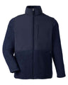 CORE365 Men's Journey Summit Hybrid Full-Zip Fleece Jacket