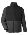 CORE365 Men's Journey Summit Hybrid Full-Zip Fleece Jacket