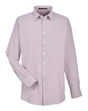 Men's CrownLux Performance Micro Windowpane Woven Dress Shirt
