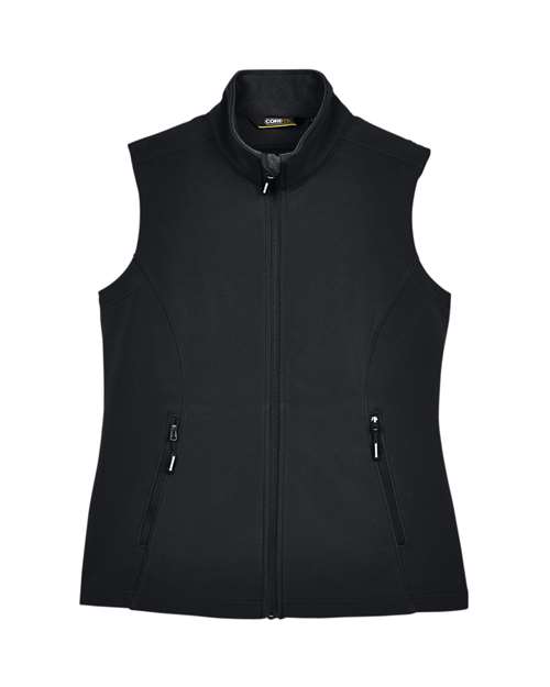CORE365 Women's Cruise Two-Layer Fleece Bonded Soft Shell Vest