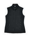 CORE365 Women's Cruise Two-Layer Fleece Bonded Soft Shell Vest