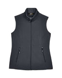 CORE365 Women's Cruise Two-Layer Fleece Bonded Soft Shell Vest
