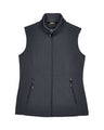 CORE365 Women's Cruise Two-Layer Fleece Bonded Soft Shell Vest