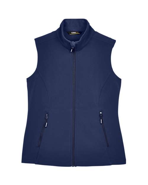 CORE365 Women's Cruise Two-Layer Fleece Bonded Soft Shell Vest
